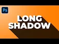 Long Shadow Effect in Photoshop Photoshop Tutorial