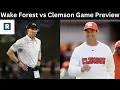 Wake Forest vs Clemson Game College Football Game Predictions