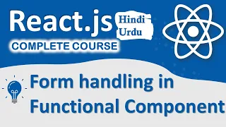 Form handling in Functional Component in React js React js Tutorials