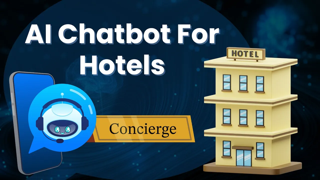 AI Chatbot For Hotels Concierge Hospitality Automation No Code Omni Channel Demo