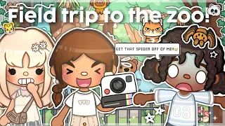 school field trip to the zoo! 🐯🐾 *GONE WRONG* (WITH VOICE) II Toca Boca Roleplay
