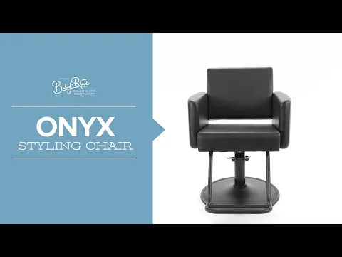 Onyx Styling Chair | Sleek & Durable Salon Chair from Buy-Rite Beauty
