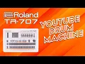 Interactive YouTube Drum Machine PC Keyboard - Roland TR-707