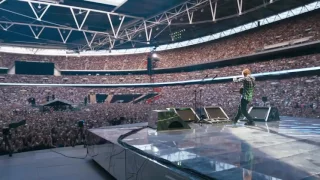 drunk ed sheeran in wembley stadium