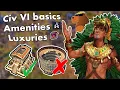 Civ VI Basics How To Get More Amenities Manage Luxury Resources Ft Ursa Ryan