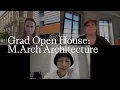 M Arch Architecture RISD Grad Open House 2022-2023