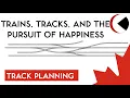 Model Railroad Track Planning Philosophy