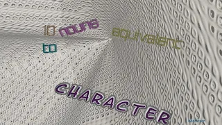 character - 10 nouns which are synonyms to character sentence examples