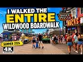 I Walked the ENTIRE Wildwood Boardwalk Summer 2026 4K