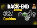 Master Cookies Parsing and Setting Made Easy Backend Mastery with Node js Death Code