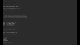 Student Management System In Python With Source code Source Code Projects
