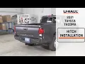 2021 Toyota Tacoma U-Haul Trailer Hitch Installation
