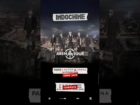 Indochine - Accor Arena le 24 février 2026