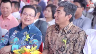 the inauguration of iwatani ac u0026r vietnam panel factory