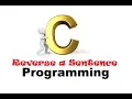 Program 71 - C program to Reverse a Sentence Using Recursion