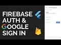 Flutter Firebase Setup Auth Google Sign-In Explained Android iOS