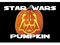 Star Wars Darth Vader Halloween pumpkin carving