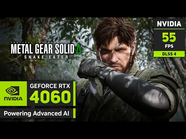 RTX 4060 on Metal Gear Solid Delta: Snake Eater - 1440p &amp; 1080p with DLSS 4!