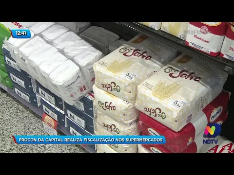 Procon de Florianópolis realiza fiscalização nos supermercados