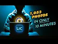 How to Edit Your Photos Blazingly Fast with Photo Mechanic Lightroom