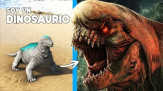 EVOLUCIONO a DISTORTUS REX! LA HISTORIA del Dinosaurio Mutante Moschops Soy Un Dinosaurio en ARK