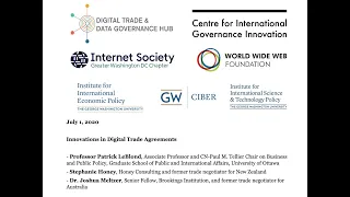 DataGovHub Innovations in Digital Trade Agreements