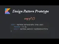 Prototype Design Pattern