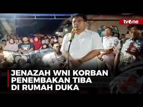 Detik-Detik Kedatangan Jenazah WNI Korban Penembakan Aparat Malaysia
