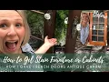 Learn to Gel Stain Furniture or Cabinets How I Gave My French Doors Antique Charm