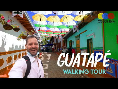 Guatape Walking Tour | Most Colorful Town in Colombia