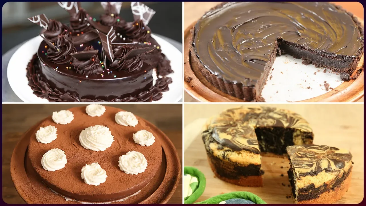 6 Popular Cake Recipes   Best Chocolate Cake Recipes   Quick And Simple Cake Recipes