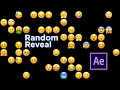Randomly Reveal Layers Emojis with Expressions