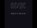 AC/DC - Back In Black (slowed + reverb)