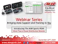 1-51 Introducing The AiM Sports PDM - Live Webinar with Fabrizio Rizzi