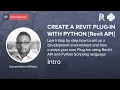 How to Create a Revit Plug-in with Python Revit API - Intro