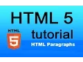 HTML5 Tutorial - 6