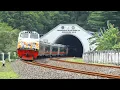 Download Lagu KERETA API PANJANG‼️ MENEMUKAN 26 KERETA API DI TEROWONGAN KEBASEN DAN STASIUN NOTOG