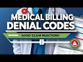 Medical Billing Denial Codes Explained CO Denial Codes Claim Rejection Solutions 2025 Part 1