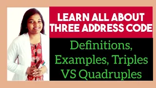 Three Address Code in Compiler Design example What is 3 address code numerical of intermediate code