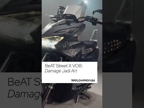 BeAT Street X VOB: Damage Jadi Art