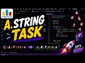 This Problem Deletes Every Vowel 118A String Task