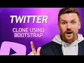 Building a Twitter Clone with HTML CSS and Bootstrap