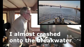 I almost crashed onto the breakwater; s4/e17