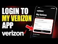 How to login to Verizon My Verizon app - Easy Tutorial
