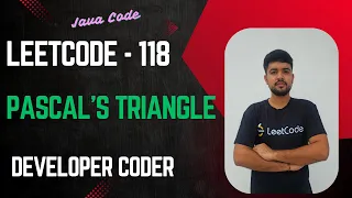 Pascal s Triangle LeetCode 118 Java Code Developer Coder