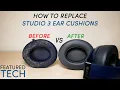 How to Replace Beats Studio 3 Earpads Studio 3 Ear Cushion Replacement Featured Tech 2021