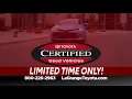 Certified Used Vehicles at LaGrange Toyota