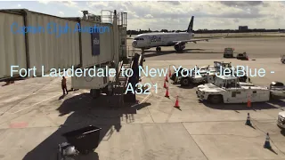 JetBlue Airways - Fort Lauderdale FLL to New York JFK