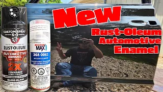 NEW Rust-oleum Automotive Enamel 5 Way Spray Paint With 2K Clear