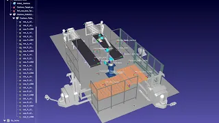 Virtual Application Development RoboDK Simulator using Python Programming